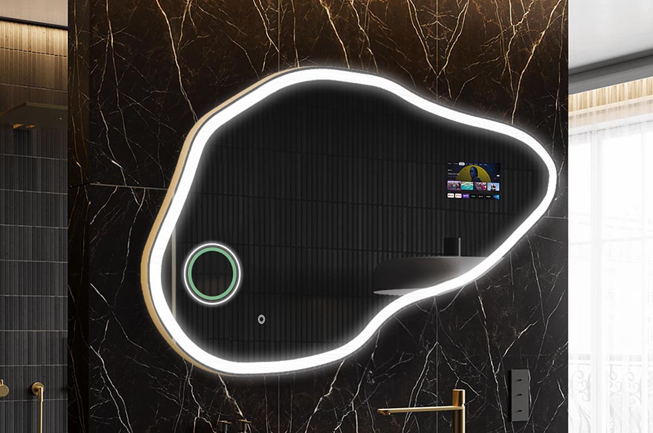 Artistic smart mirror with touch control – decorative mirror | ARTFORMA