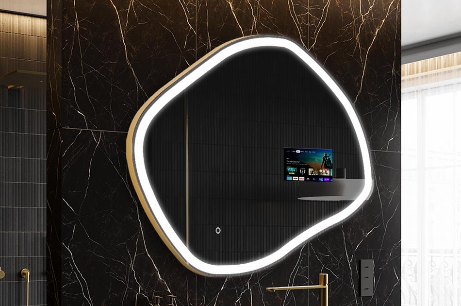 Artistic smart mirror with touch control – decorative mirror | ARTFORMA