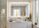 Rounded mirrors
