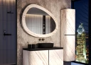 Mirrors in a stone frame