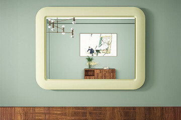 Mirrors in an MDF frame