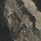 Tíleanna urláir poircealláin glónraithe 60x120, dubh le féitheanna óir, bailchríoch snasta, ceartaithe, A4H109 Pierre Black #14