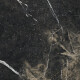 Tíleanna urláir poircealláin glónraithe 60x120, dubh le féitheanna óir, bailchríoch snasta, ceartaithe, A4H109 Pierre Black #18