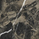 Tíleanna urláir poircealláin glónraithe 60x120, dubh le féitheanna óir, bailchríoch snasta, ceartaithe, A4H109 Pierre Black #19