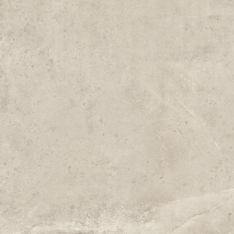 Tíleanna urláir 60x120 i liath éadrom le scáth beige te agus bailchríoch shnáitheach, neamhlonrach, A4H140 Ermetica Bianco #8