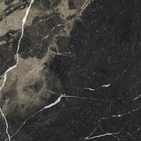 Tíle clochpháirce poircealláin dubh neamhlonrach mórfhoirméide 120x270 cm le féitheanna óir, ceartaithe, A4H196 Pierre Black #5