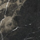 Tíle clochpháirce poircealláin dubh neamhlonrach mórfhoirméide 120x270 cm le féitheanna óir, ceartaithe, A4H196 Pierre Black #5