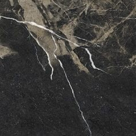 Tíleanna urláir chloiche-phórsailín ghloinithe Pierre Black, 120x120 cm, dubh snasta le féitheanna óir, ceartaithe, A4H197 #18