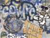 Tíleanna urláir poircealláin glónraithe, 120x280 cm, liath neamhlonrach, ceartaithe, A4H248 City Graffiti Grey
