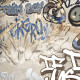 Tíleanna urláir phorceláin ghloinithe mhórfhoirm, 120x280 cm, béis mhat, ceartaithe, A4H255 City Graffiti Beige #4