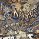 Tíleanna urláir phorceláin ghloinithe mhórfhoirm, 120x280 cm, neamhlonrach, ceartaithe, A4H262 City Graffiti Il-dath #3