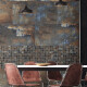 Tíleanna urláir poircealláin gloinithe mórfhoirm, 120x280 cm, donn neamhlonrach, ceartaithe, A4H264 City Multicolor #7