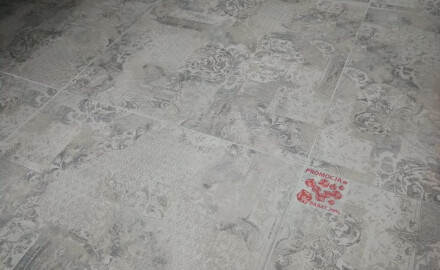 Tíleanna urláir 60x60, Carpet Grigio, neamhlonrach, ceartaithe, A4H34 Patchwork