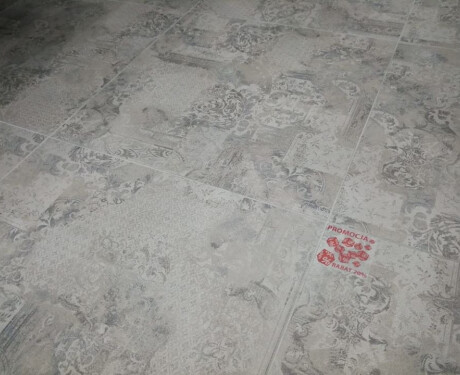 Tíleanna urláir 60x60, Carpet Grigio, neamhlonrach, ceartaithe, A4H34 Patchwork