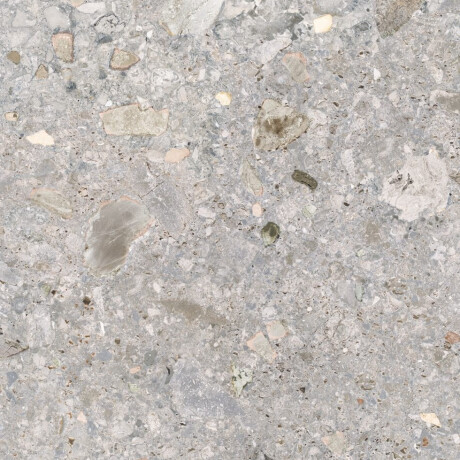 Tíleanna urláir chloiche poircealláin ghloinithe, 60x120cm, liath éadrom, neamhlonrach, ceartaithe, A4H418, Ceppo Di Gre Multi terrazzo #4