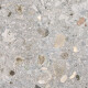 Tíleanna urláir chloiche poircealláin ghloinithe, 60x120cm, liath éadrom, neamhlonrach, ceartaithe, A4H418, Ceppo Di Gre Multi terrazzo #7