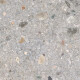 Tíleanna urláir chloiche poircealláin ghloinithe, 60x120cm, liath éadrom, neamhlonrach, ceartaithe, A4H418, Ceppo Di Gre Multi terrazzo #2