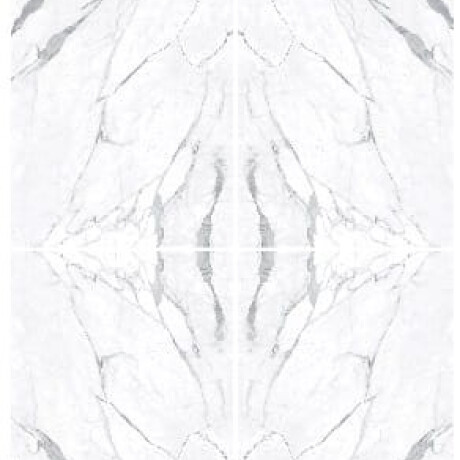 Tíleanna urláir chloiche poircealláin ghloinithe, 120x280, snasta, ceartaithe, A4H453 Statuario Superiore Bookmatch #3