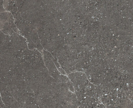 Tíleanna urláir poircealláin chloiche insíothlaithe, 100x100, neamhlonrach, liath dorcha A4H507 Cloch Volterra