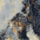 Cloiche-phóirseallán mórfhoirméid, 120x280, marmar gorm domhain le féitheanna, bailchríoch snasta, A4H674 Eterno Blu #4
