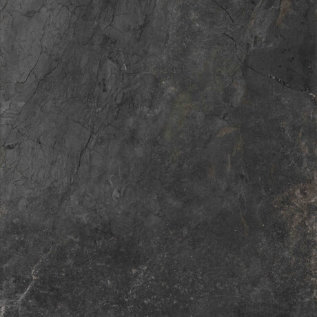 Tíleanna urláir chloiche poircealláin ghloinithe, 60x120cm, dubh neamhlonrach, ceartaithe, A4H85 Iroc Black #11