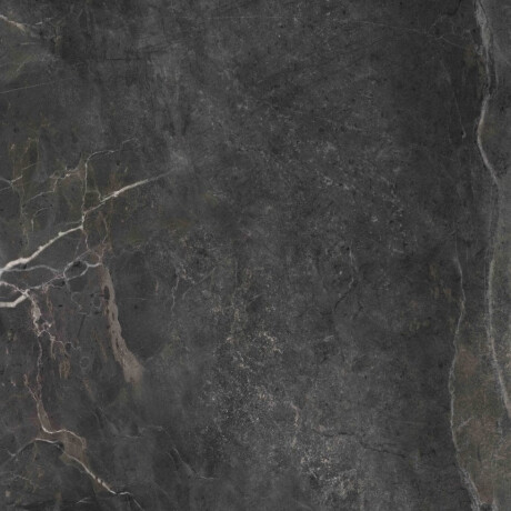 Tíleanna urláir chloiche poircealláin ghloinithe, 60x120cm, dubh neamhlonrach, ceartaithe, A4H85 Iroc Black #13