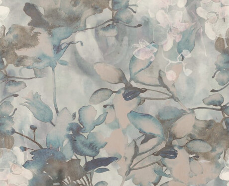 Tíleanna balla liatha 60x120 cm le patrúin bhláthanna, bailchríoch mhata, A4H921 Jam