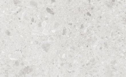Tíleanna urláir chloiche poircealláin ghloinithe, 60x120, Eabharthar, liath éadrom, neamhlonrach, ceartaithe, A4H95, terrazzo