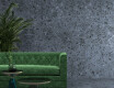 Tíleanna urláir chloiche poircealláin ghloinithe, 60x120, Anthracite neamhlonrach, ceartaithe, A4H98, Terrazzo