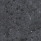 Tíleanna urláir chloiche poircealláin ghloinithe, 60x120, Anthracite neamhlonrach, ceartaithe, A4H98, Terrazzo #7