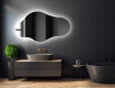 Irregular Mirror LED Lighted decorative design C221 #2