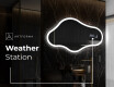 Irregular Mirror LED Lighted decorative design C222 #6
