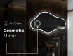 Irregular Mirror LED Lighted decorative design C223 #4