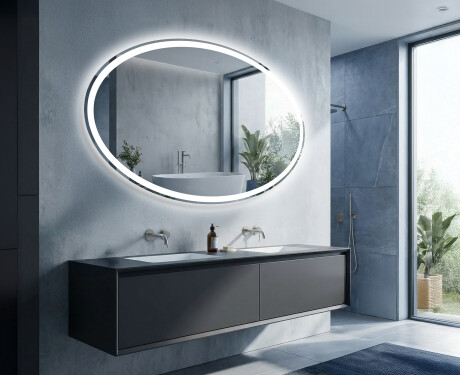 Backlit LED Bathroom Mirror L74