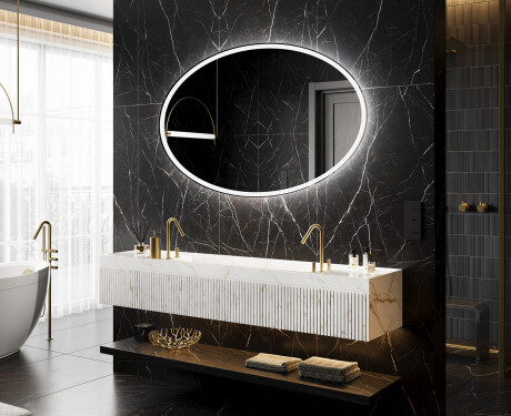 Backlit LED Bathroom Mirror L227