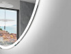 Backlit LED Bathroom Mirror L227 #2