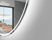 Backlit LED Bathroom Mirror L228 #2