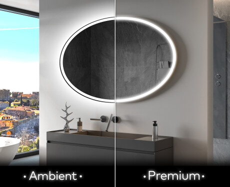 Backlit LED Bathroom Mirror L228