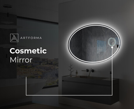 Backlit LED Bathroom Mirror L228 #6