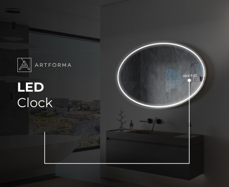 Backlit LED Bathroom Mirror L228 #9