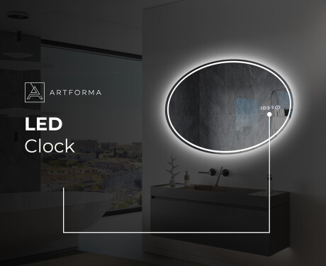 Backlit LED Bathroom Mirror L228 #8