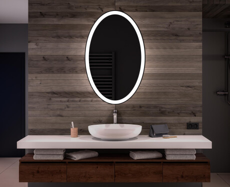 Backlit LED Bathroom Mirror LED74 #1