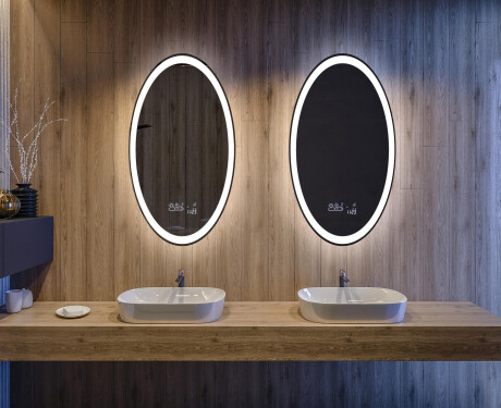 Backlit LED Bathroom Mirror LED74 #3