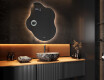 Irregular Mirror LED Lighted decorative design EM221 #4