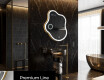 Irregular Mirror LED Lighted decorative design EM222 #4