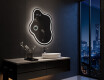 Irregular Mirror LED Lighted decorative design EM223 #4