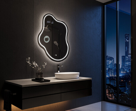 Irregular Mirror LED Lighted decorative design EM223 #4