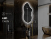 Irregular Mirror LED Lighted decorative design F222 #7