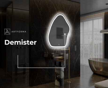 Irregular Mirror LED Lighted decorative design G222 #8