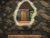 Irregular Mirror LED Lighted decorative design G223